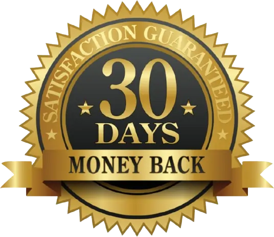 Akemi Slim Patch 30 Day Money-Back Guarantee Badge