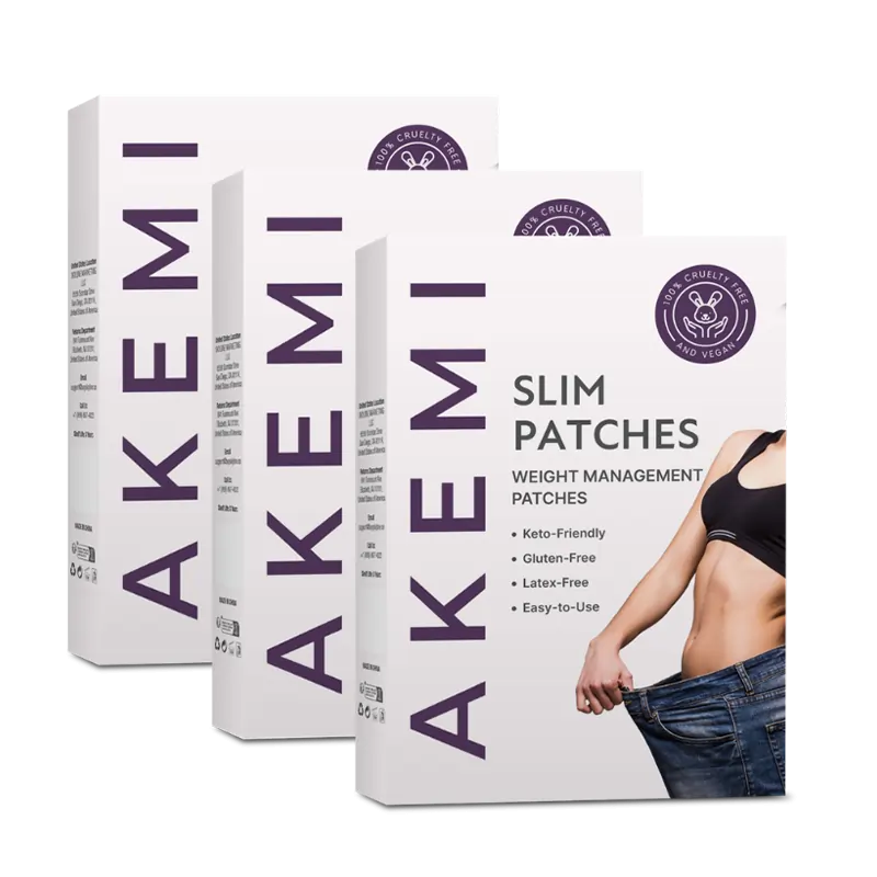 3x Akemi Slim Packs Bundle